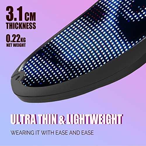 Bluetooth LED Mask: Ultra-light, Thin, Digital Light Up