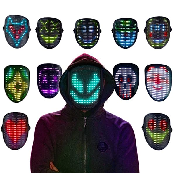 Mr. Pang Music LED Mask with Gesture Sensing