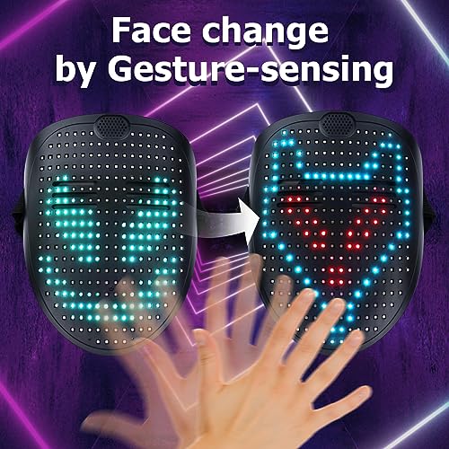 Mr. Pang Music LED Mask with Gesture Sensing