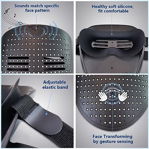 Mr. Pang Music LED Mask with Gesture Sensing