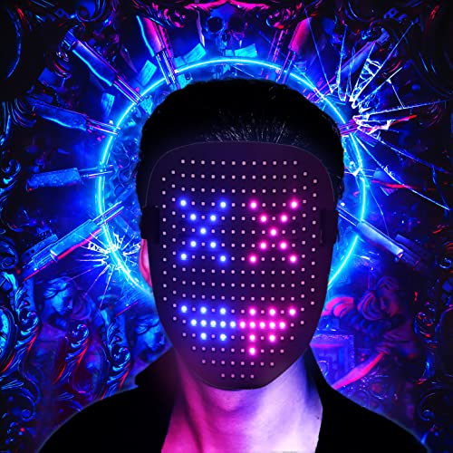 CASEIER Upgraded Led Mask - Gesture Control Light Up Toy