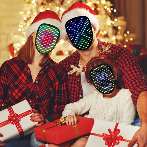 CASEIER Upgraded Led Mask - Gesture Control Light Up Toy