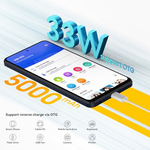 Blackview Shark 8 Unlocked Android Phone, 16GB+128GB, Helio G99