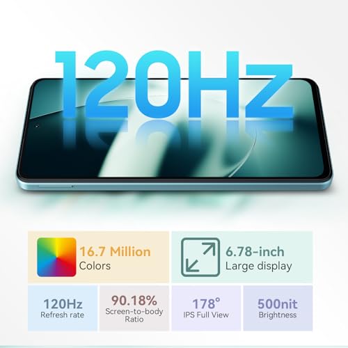 Blackview Shark 8 Unlocked Wifi Smartphone, Android 13, 128GB