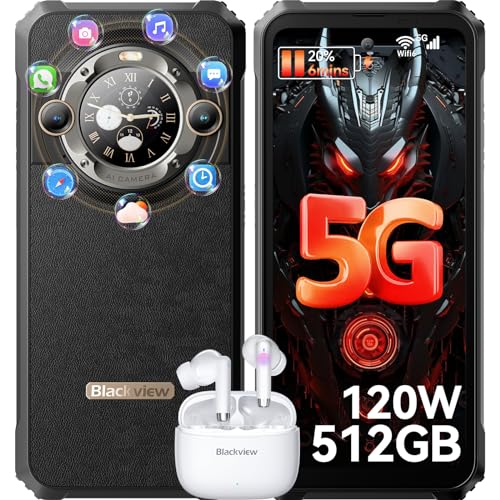 Blackview BL9000 5G Rugged Smartphone Unlocked Dual-SIM