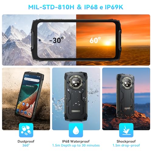 Blackview BV9300Pro Unlocked Rugged Smartphone with Wifi