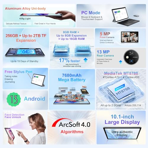 Blackview Android 13 Tablet 10 inch 5G Wifi