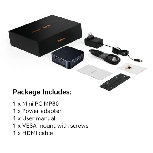Blackview MP80 Mini PC Intel 12th N97 16GB