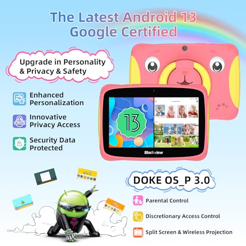 Blackview Android 13 Kids Tablet Tab 3 Kids