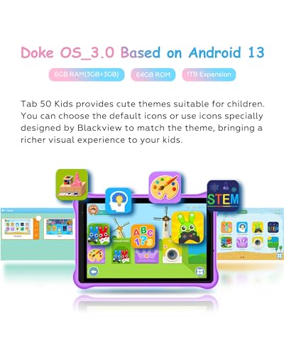 Blackview Tab 50 Android Kids Tablet Wifi 6