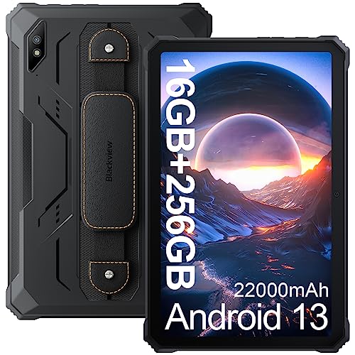 Blackview Rugged Tablet with 4G/5G WiFi/GPS, 48MP Camera