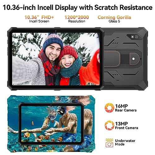 Blackview Rugged Tablet with Waterproof IP68&IP69K and 5G WiFi