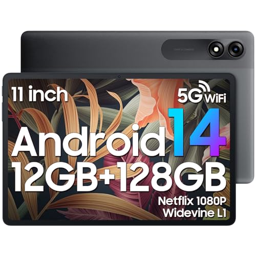 Blackview 11" Tablet with 5G WiFi, 12GB RAM