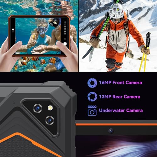 Blackview Android 13 Tablet, 10.1 inch Rugged Tablet