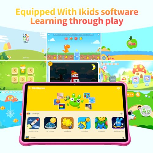 2024 10 inch Android 13 Kids Tablets WiFi6