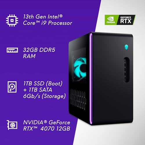 Alienware Aurora R16 Gaming Desktop - Intel Core i9-13900F, 32GB DDR5 RAM, 1TB SSD + 1TB HDD