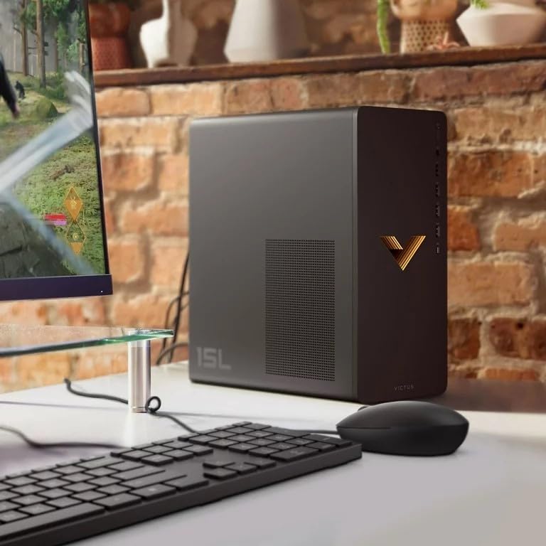 HP 2023 Victus Gaming Desktop PC, Ryzen 5600G
