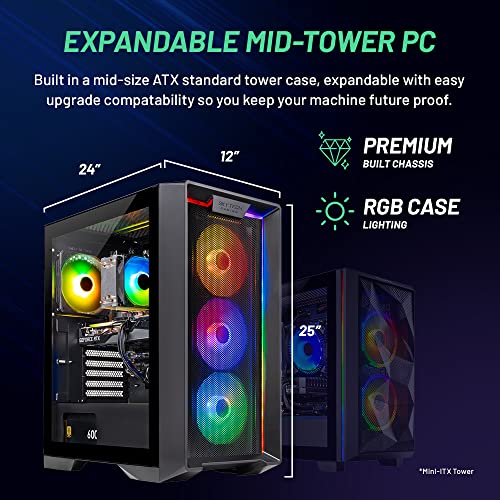 Skytech Gaming Nebula Desktop with AMD Ryzen & GTX