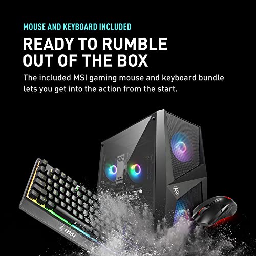 MSI Codex R Gaming Desktop: i5-13400F, RTX 4060,32GB