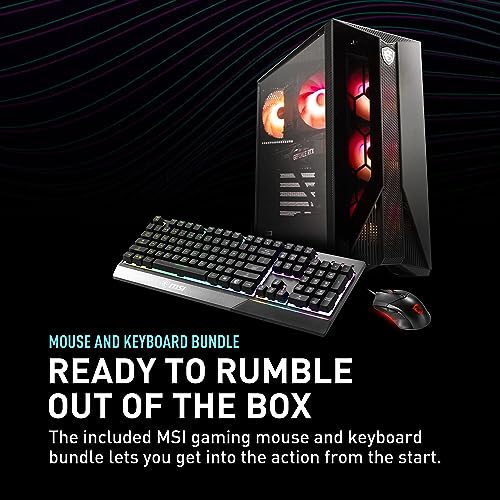 MSI Aegis ZS Gaming Desktop, Ryzen 7, RTX 4060