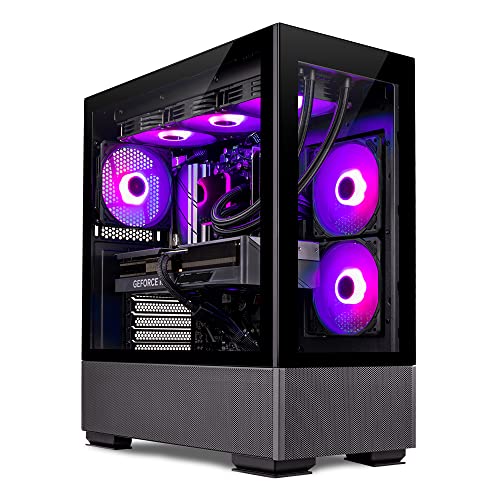 Skytech Azure Gaming PC Desktop, Intel i7, NVIDIA RTX, Wi-Fi, Win 11 Home