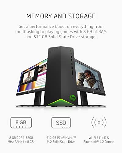 HP Gaming Desktop: RX 5500, Ryzen 3, 8GB RAM