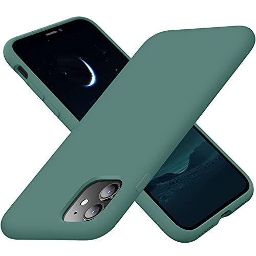 Silicone Shockproof iPhone 11 Case, Midnight Green