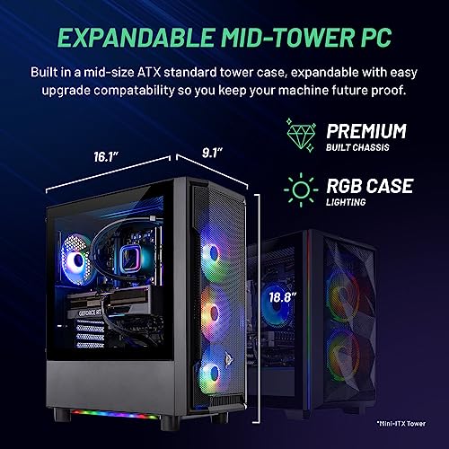 Skytech Gaming Shadow Desktop: i7, RTX 4060, 16GB RAM
