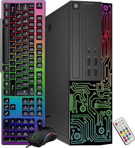 Dell Gaming OptiPlex Desktop RGB Computer with WiFi