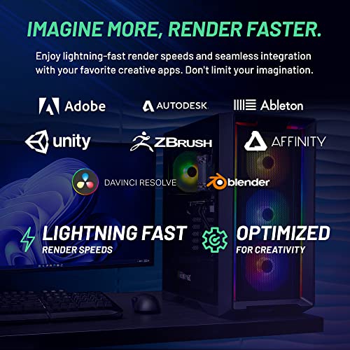 Skytech Nebula Gaming PC Desktop- Ryzen w/RTX 4070