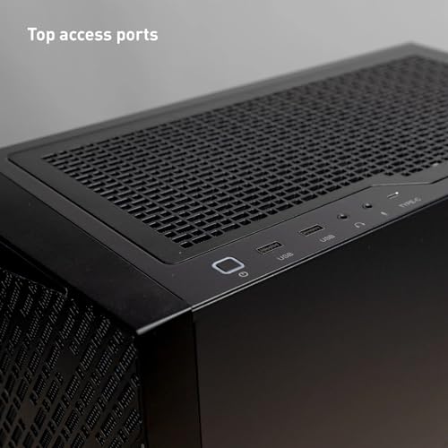iBuyPower SlateMesh Gaming PC Desktop Ryzen RTX 4060