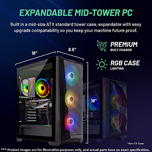 Skytech Gaming Chronos Desktop Intel i7 WiFi Windows