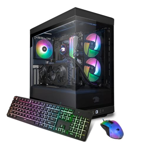 iBUYPOWER Black Gaming PC Desktop Ryzen 7 7700X