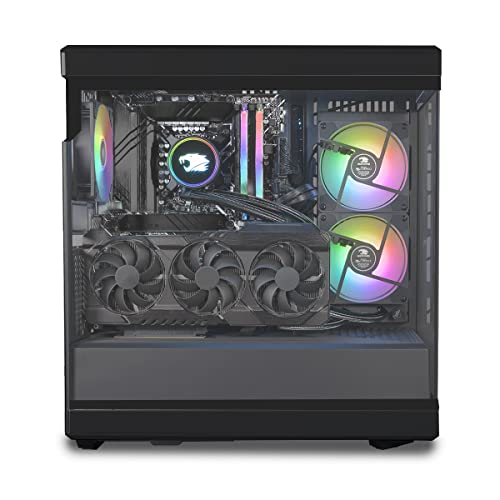 iBUYPOWER Black Gaming PC Desktop Ryzen 7 7700X