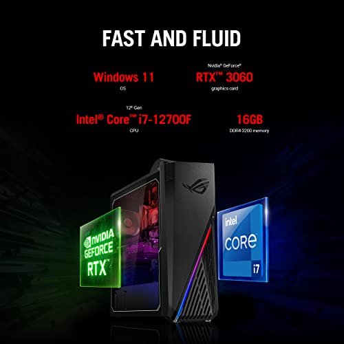 ASUS ROG Strix GT15 Gaming Desktop PC- Wifi