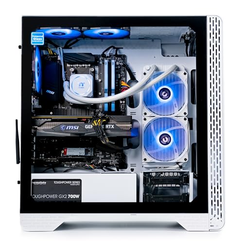 Thermaltake Glacier 360 Liquid-Cooled Gaming PC, Wifi
