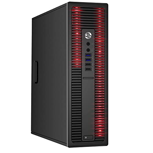 HP ProDesk Desktop Computer RGB Lights Intel i5 8GB RAM WiFi