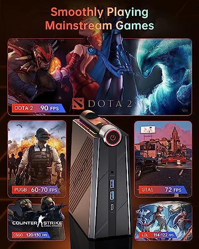 ACEMAGICIAN Gaming Mini PC i9-11900H, 16GB DDR4, 512GB NVMe WiFi6