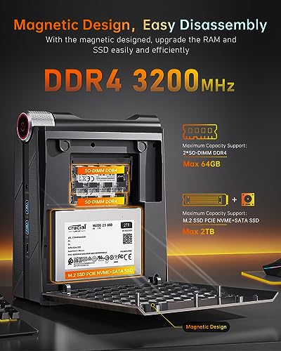 ACEMAGICIAN Gaming Mini PC i9-11900H, 16GB DDR4, 512GB NVMe WiFi6