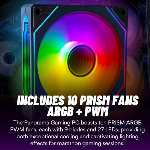 Panorama Gaming Desktop PC: GeForce RTX 4090, i9-14900KF