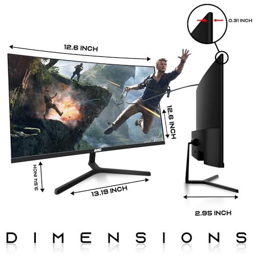 TechMagnet M83 Cobra Desktop - Intel i7 | 16GB DDR4 | 512GB SSD | 24" Curved Monitor | Win 10 Pro