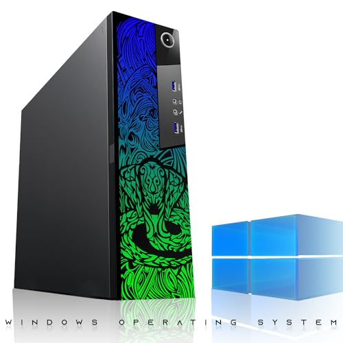 TechMagnet M83 Cobra Desktop - Intel i7 | 16GB DDR4 | 512GB SSD | 24" Curved Monitor | Win 10 Pro