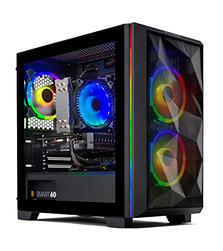 Skytech Gaming Chronos Mini PC Desktop: Ryzen 5 3600, RTX 3050, Wi-Fi, Windows 11