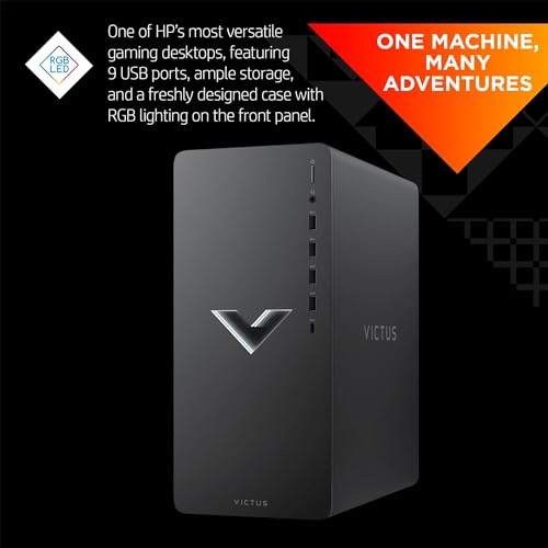 HP Victus Gaming Desktop, AMD Ryzen 5 5600G, Wi-Fi