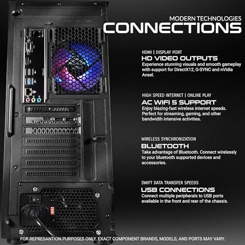 Vortex Gaming PC Desktop - Intel Core i5