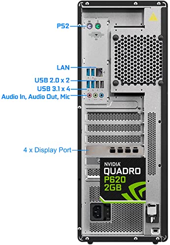 Renewed Lenovo ThinkStation P520 Tower Workstation - Wifi
