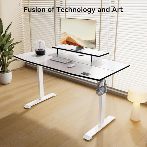 Electric Height Adjustable Standing Desk for Home Office