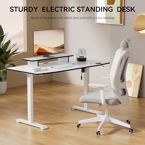 Electric Height Adjustable Standing Desk for Home Office
