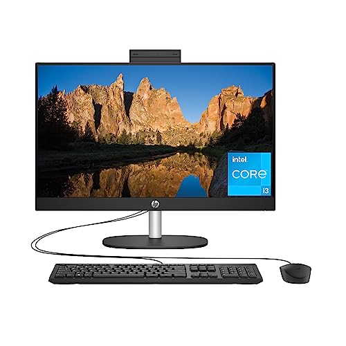 HP 23.8" All-in-One Desktop PC, FHD Display, i3-N300