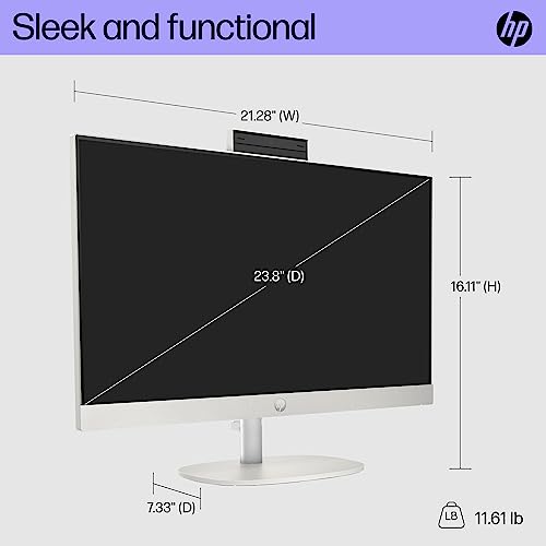 HP 23.8" All-in-One Desktop PC with Wifi Connectivity